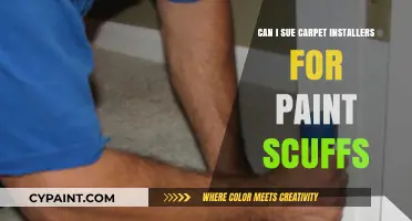 Legal Options for Paint Scuffs Caused by Carpet Installers