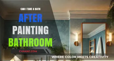 Freshly Painted Bathroom: When Can You Take a Bath?