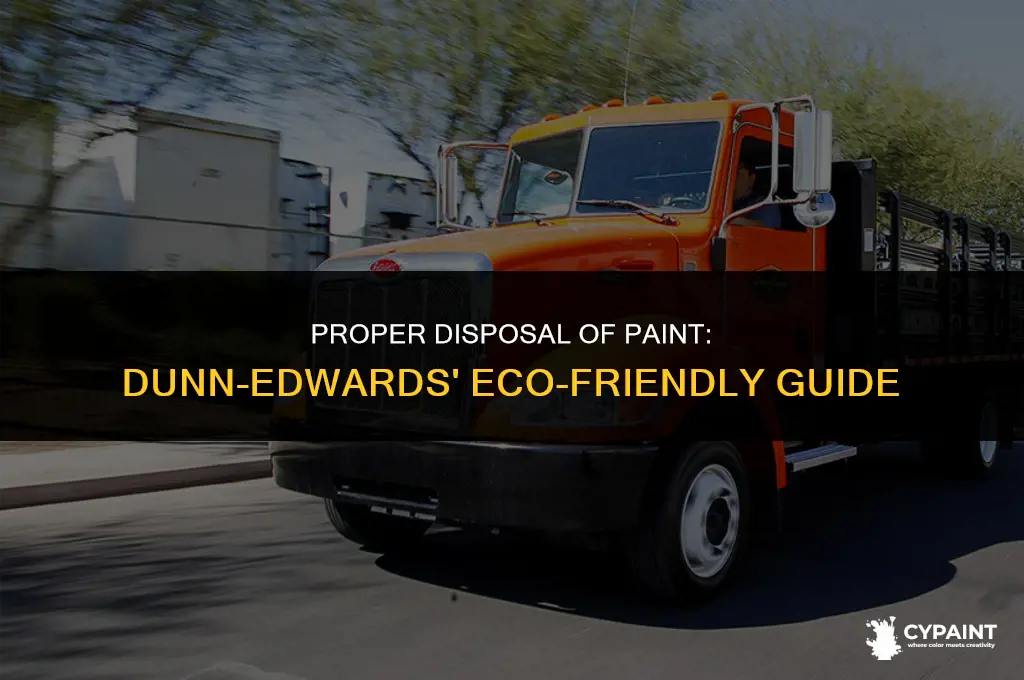 can i throw away paint at dunn edwards