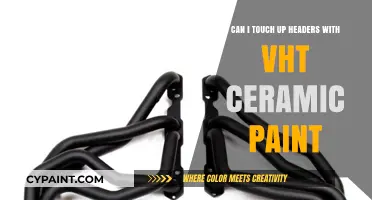 Touching Up Headers: VHT Ceramic Paint's Power