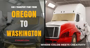 Cross-State Paint Transport: Oregon to Washington Guide