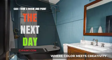Trimming a Room: Can You Paint the Next Day? Quick Tips