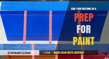 The Power of Acetone for Paint Prep