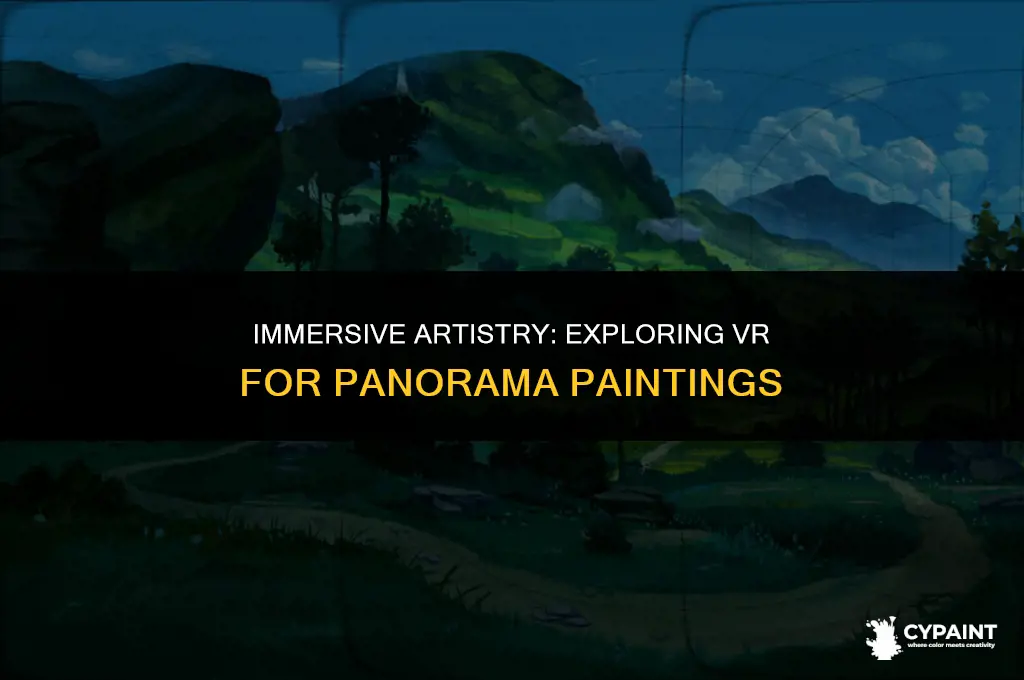 can i view my panorama painting in vr
