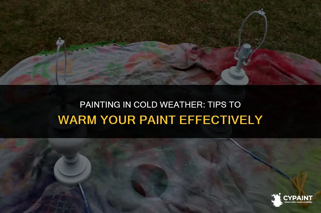 can i warm the paint in cold weather