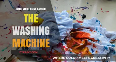 Washing Paint Rags: Machine Washable or Not?