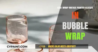 Protecting Vintage Painted Glass: Bubble Wrap?