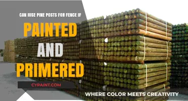 Pine Posts for Fences: Durability with Paint and Primer?