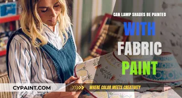 Revamp Your Lamp Shades: A Guide to Painting with Fabric Paint