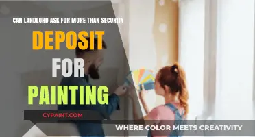 Can Landlords Charge Extra for Painting Beyond Security Deposit?