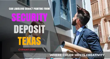Texas Tenant Rights: Can Your Landlord Deduct Painting Costs from Your Security Deposit?