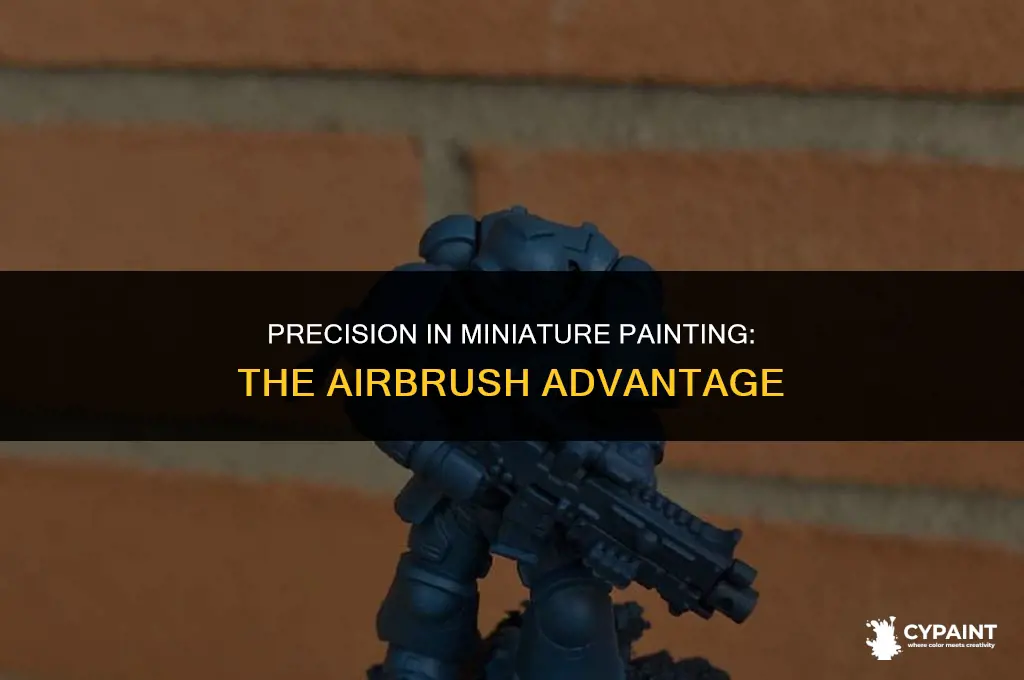 can makeup airbrushes be ued for miniature painting