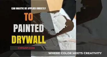 Applying Mastic to Painted Drywall: A Comprehensive Guide