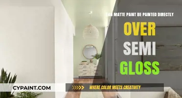Matte Over Semi-Gloss: A Good Paint Strategy?