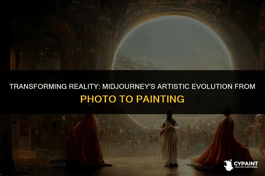 can midjourney turn a photo into a painting