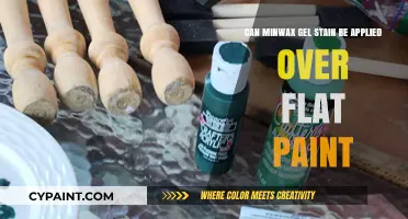 Applying Minwax Gel Stain Over Flat Paint: Is It Possible?