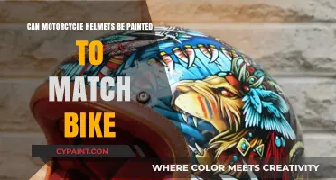 Customizing Your Ride: Painting Motorcycle Helmets to Match Your Bike
