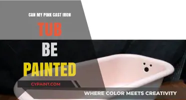Revamping Your Bathroom: Can You Paint Your Pink Cast Iron Tub?