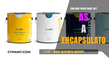 Exploring the Encapsulation Potential of Non-Toxic Paints