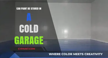Chilly Storage: Can Paint Survive in a Cold Garage?