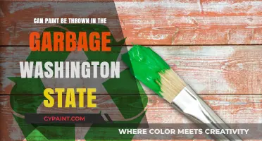 Dispose of Paint the Right Way in Washington State