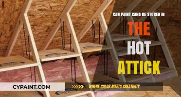 Storing Paint Cans: Hot Attics, a Bad Idea?