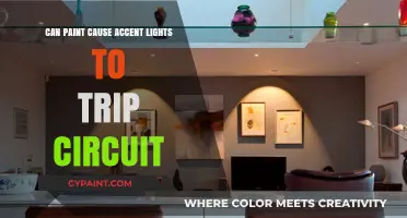 Can Paint Cause Accent Lights to Trip Circuit?