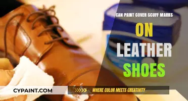 Reviving Leather Shoes: Can Paint Cover Scuff Marks?