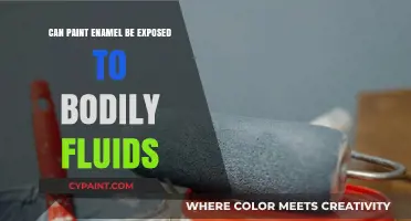 Exploring the Durability of Paint Enamel Against Bodily Fluids
