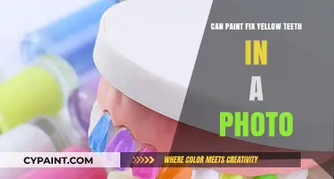 Revive Your Smile: The Magic of Paint in Fixing Yellow Teeth in Photos