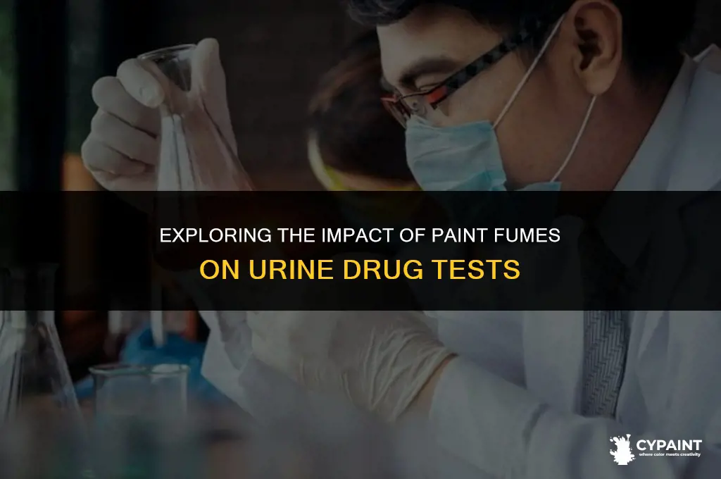 can paint fumes affect a urine drug test