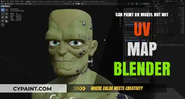 Painting on Models Without UV Maps in Blender