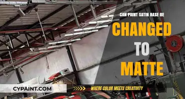 Transforming Satin Base Paint to Matte: A Comprehensive Guide