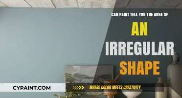 Using Paint to Calculate the Area of Irregular Shapes: A Creative Approach