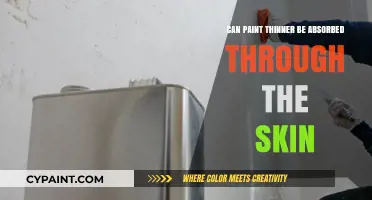 Exploring the Risks: Can Paint Thinner Be Absorbed Through Skin?
