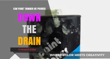 Safely Disposing of Paint Thinner: Drain or Not?