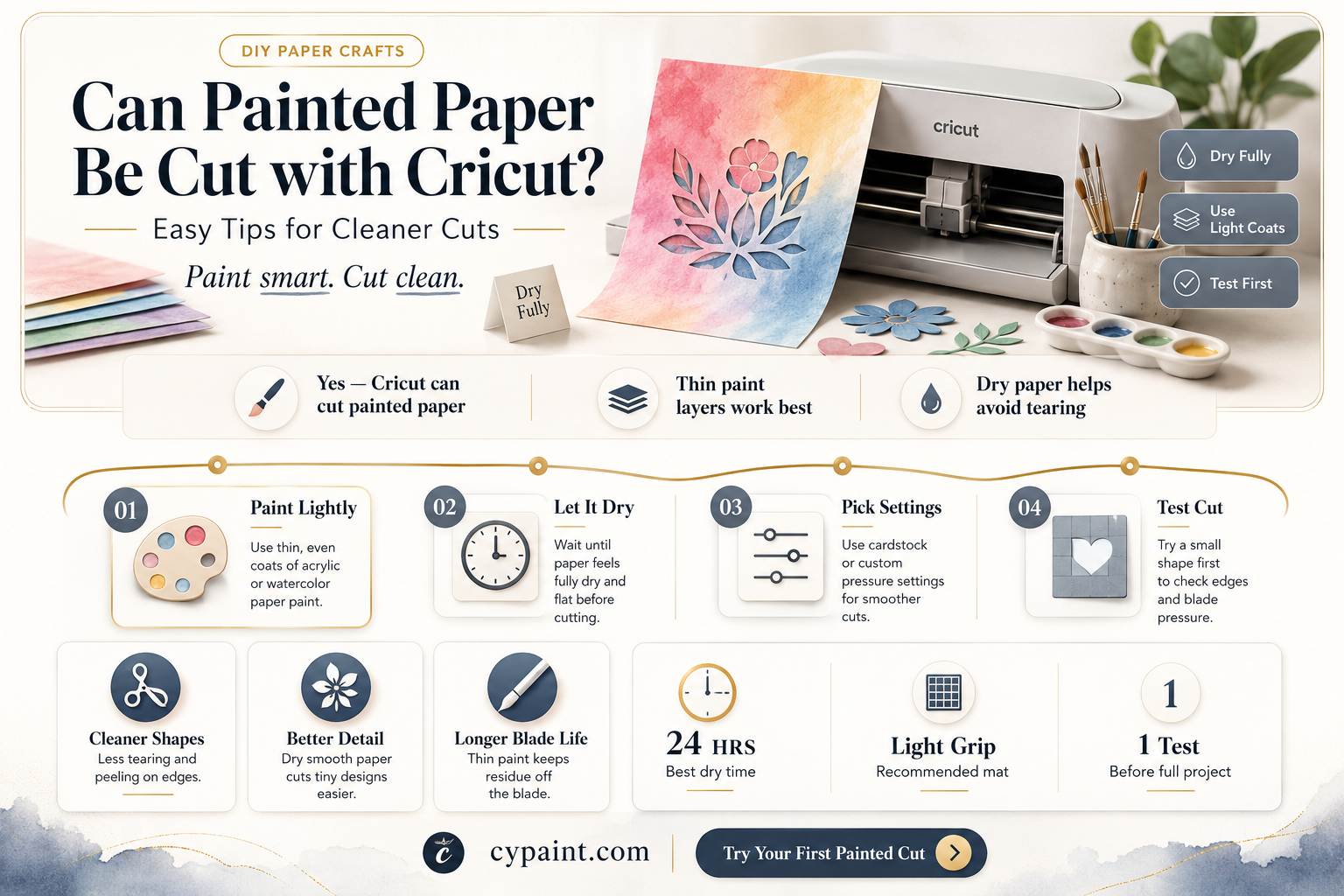 can paper be cut with cricut if it