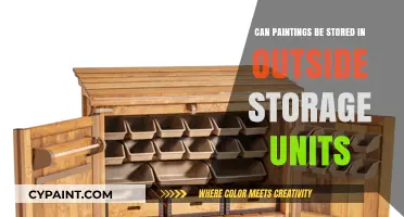 Safeguarding Art: The Pros and Cons of Storing Paintings in Outdoor Units