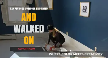 Revamping Your Subfloor: Can Plywood Be Painted and Walked On?