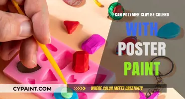 Exploring the Possibilities: Coloring Polymer Clay with Poster Paint