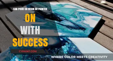 Pour-On Resin: Can It Be Painted?