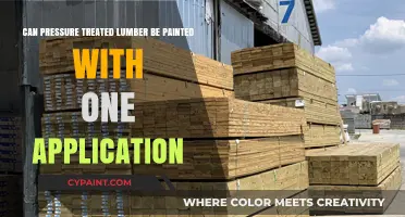 One Coat for Pressure-Treated Lumber?