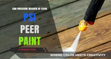 Can a 2200 PSI Pressure Washer Remove Paint? Find Out Here!