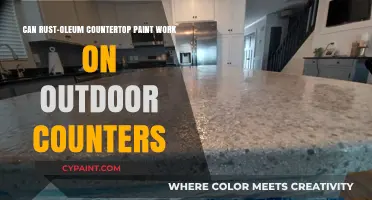 Rust-Oleum Countertop Paint: Outdoor-Friendly?