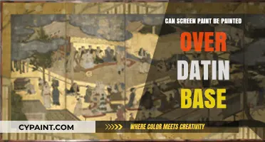Revamping Your Space: Can Screen Paint Be Painted Over Data Base?