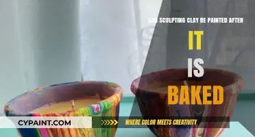 How to Paint Baked Clay Sculptures?
