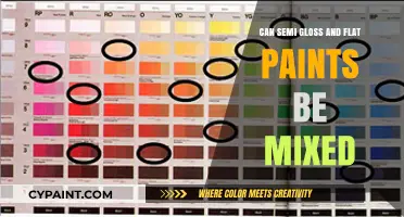 Blending Finishes: Can Semi-Gloss and Flat Paints Be Mixed?