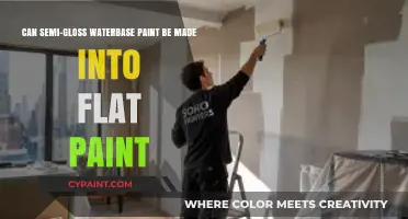 Transforming Semi-Gloss Waterbase Paint to Flat Finish: A DIY Guide