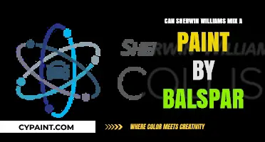 Custom Color Creation: Can Sherwin-Williams Mix a Paint by Valspar?