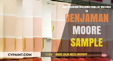 Matching Sherwin-Williams Paint to Benjamin Moore Samples: Is It Possible?